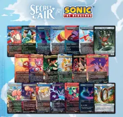 🔥 Secret Lair x Sonic – Foil & Non-Foil Singles – MTG – Choose Your Card - Image 1