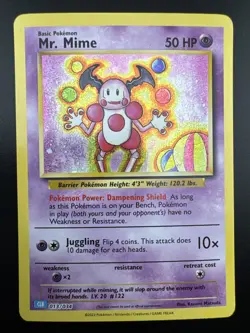 Mr. Mime 013/034 CLB Pokemon Classic Collection Trading Card Game Holo - Image 3