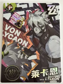 VON LYACON SSR SSR-05 Premium Event Zenless Zone Zero ZZZ Anime Card - Image 1