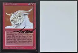 SIGNED MtG Magic Maddocks _ Beta CE _ Artist Proof _ HURLOON MINOTAUR _ 1/50! - Image 1