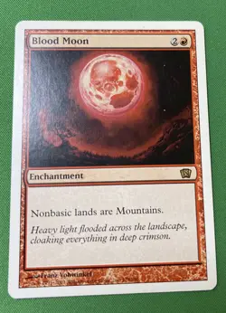 MTG Blood Moon Eighth Edition 178 Regular Rare, LP - Image 1