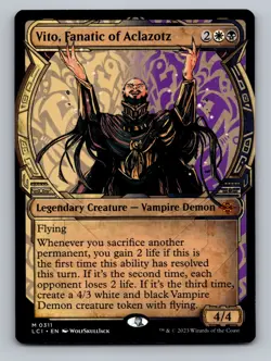 Vito, Fanatic of Aclazotz (Showcase) M The Lost Caverns of Ixalan 311 NM - Image 1