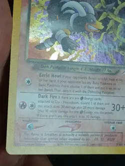 Dark Houndoom Holofoil Pokemon Card Neo Destiny 7/105 LP Unlimited - Image 5