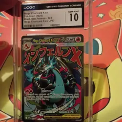 CGC Gem Mint 10 Pokemon English Mega Charizard X EX Black Star Promo - Image 1