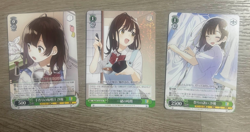 Sayu Higehiro Weiss Schwarz Sneaker Bunko Set Holo Foil Anime Trading Card - Image 1