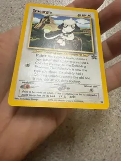 Pokemon Vintage Smeargle 32/53 Wotc Promo. LP - Image 3