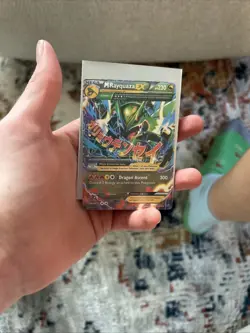 Pokemon Mega Rayquaza EX Roaring Skies XY 2015 Ultra Rare Card 61/108 - Image 1