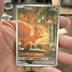Vulpix 138/132 Me01 Mega Evolution Illustration Rare Holo Pokemon TCG - Image 1