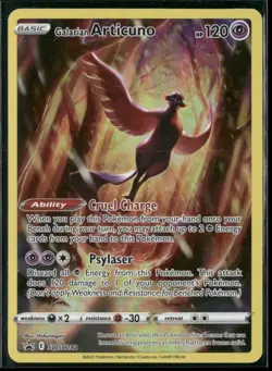 ✰ GALARIAN ARTICUNO SWSH282 PROMO SWORD & SHIELD PROMO POKEMON ✰ LP - Image 2