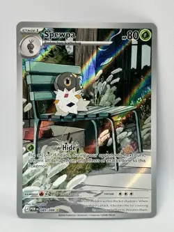 Spewpa 89/88 ME03: Perfect Order Pokemon TCG Illustration Rare IR NM - Image 3
