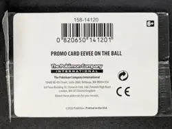 2020 Pokemon EEVEE ON THE BALL #002/005 Futsal Promos Unlimited English - Image 2