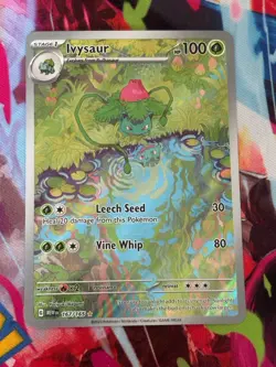 Pokemon TCG Ivysaur 167/165 Scarlet & Violet - Image 1