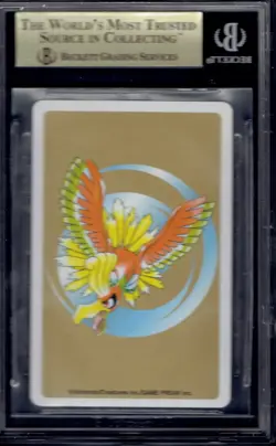 1999 Pokemon Japanese Ho-Oh #250 BGS 9.5 (Gold Poker Set) - Image 2