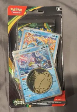 Pokemon TCG Lot of (2) Perfectborder, Checklane Blister, Onix, Steeling, Clawitz - Image 5