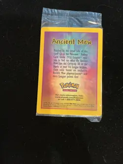 Ancient Mew Sealed Pokemon TCG Double Holo Foil 2000 - Image 2