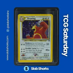 2001 POKEMON NEO DISCOVERY #15/75 URSARING HOLO RARE - Image 1