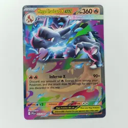 Mega Charizard X EX 013/094 ME02: Phantasmal Flames Pokemon TCG - Image 1