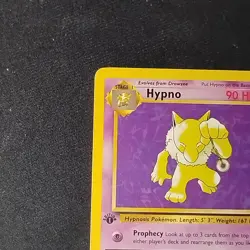 Pokemon TCG Hypno Fossil 23/62 1st Edition Non Holo Rare LP+ - Image 2