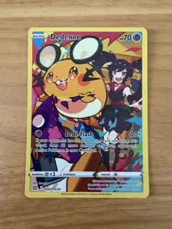 Dedenne Pokemon TG07/TG30 Brilliant Stars Trainer Gallery Near Mint NM - Image 1