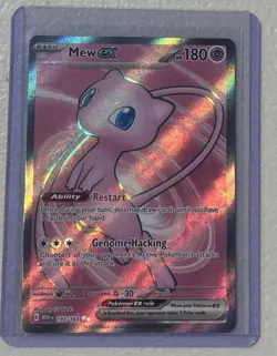 Pokemon TCG Mew EX 193/165 Scarlet & Violet 151 Ultra Rare English Edition MINT - Image 2