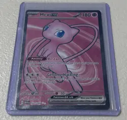 Pokemon TCG Mew EX 193/165 Scarlet & Violet 151 Ultra Rare English Edition MINT - Image 3