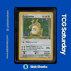 1999 POKEMON JUNGLE #5/64 KANGASKHAN HOLO RARE - Image 1