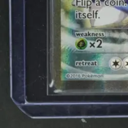 2016 POKEMON BLACK STAR PROMO #XY122 BLASTOISE EX RED & BLUE COLLECTION - Image 4