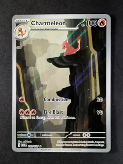 2023 Pokemon CHARMELEON #169/165 Scarlet & Violet 151 Illustration Rare English - Image 1