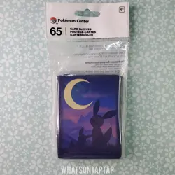 Pokemon Card Pokemon Center Exclusive Card Sleeves 65 Ct Eevee Umbreon Twilight - Image 1