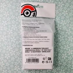 Pokemon Card Pokemon Center Exclusive Card Sleeves 65 Ct Eevee Umbreon Twilight - Image 2