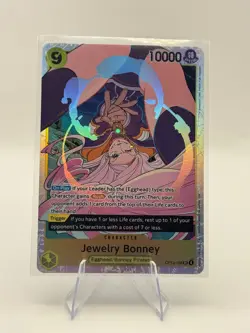 One Piece CCG Jewelry Bonney (108) OP13-108 Carrying On His Will Foil - Image 3