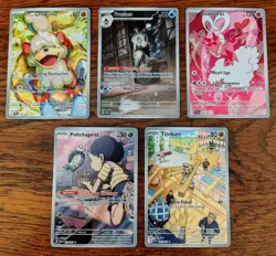 Pokemon TCG Twilight Masquerade 5 Card IR Lot NM - Image 1