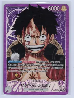 Monkey.D.Luffy (Alt Art) OP05-060 ~ Awakening of the New Era ~ One Piece English - Image 1