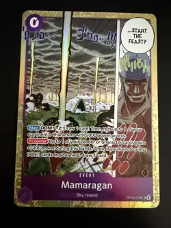 One Piece * Adventure on Kami's Island * MAMARAGAN OP15-078 SR * ENG - Image 1