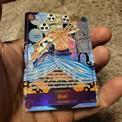 Enel OP15-118 Manga Alt Art Adventure on KAMI’s Island ONE PIECE ENGLISH OP15 - Image 4