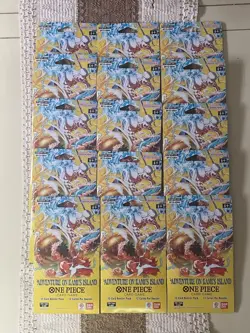 One Piece Adventure on Kami's Island OP15-EB04 Lot of x15 sealed packs - Image 1