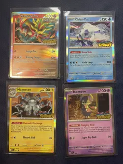 Pokemon TCG Surging Sparks Staff Prerelease Promo 4 Cards NM Rare !!! - Image 1