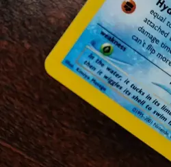 Pokemon Kabutops Neo Discovery Card 6/75 Holo Mint + but card not totally flat - Image 4