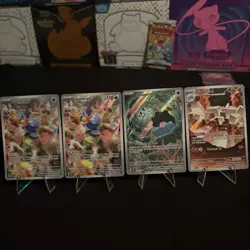Pokemon TCG English Holo Basic Lot Cramorant Clamperl Garganacl 4 Cards - Image 1