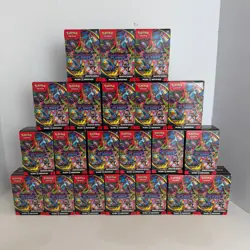 Lot of 21 EMPTYPokemon Phantasmal Flames Booster Bundles NO Cards or Packs - Image 1