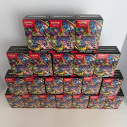Lot of 21 EMPTYPokemon Phantasmal Flames Booster Bundles NO Cards or Packs - Image 2