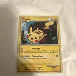 Pokemon Pikachu HGSS03 Hgss Promo Holo Basic Card 70 HP English 2010 - Image 1