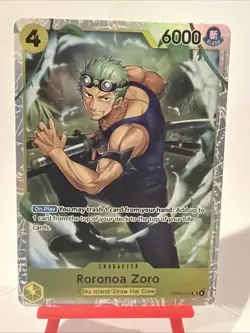 Roronoa Zoro SR OP15-113 ENGLISH ONE PIECE Card Adventure on KAMI’s Island OP15 - Image 1