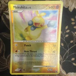Pokemon Makuhita 78/106 2008 Basic HP60 Reverse Holo English Card - Image 1