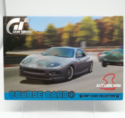 166 AUTUMN MINI Circuit Course Card Gran Turismo Hint Card Collection RETRO GAME - Image 1
