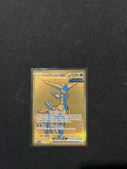 Iron Leaves ex 176/131 Prismatic Evolutions Hyper Rare Holo Pokemon TCG Card - Image 1