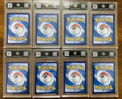 8 Pokemon AR Cards TCG 2025/2026 Chinese Set 10/10 Graded Lot VB16 - Image 2