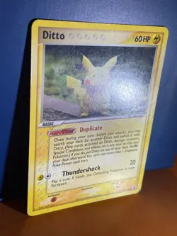 Pokemon Delta Species Ditto (Pikachu) Comic Con Promo Card 63/113 - Vintage Rare - Image 2