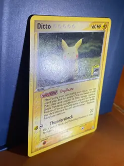 Pokemon Delta Species Ditto (Pikachu) Comic Con Promo Card 63/113 - Vintage Rare - Image 3