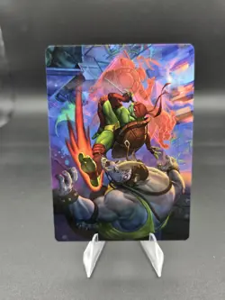 Super Combo 44/54 - Art Series - Teenage Mutant Ninja Turtles MTG Art Card NM/M - Image 1